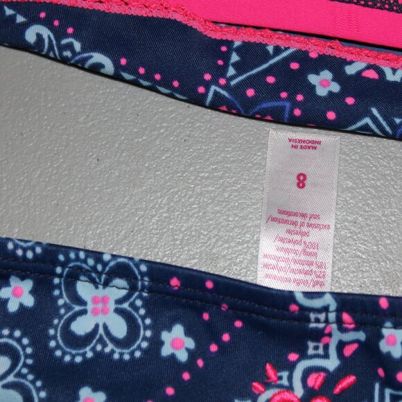 Blue & Pinki 2 Pcs Justice Bikini Swimsuit Size 8 - Picture 5 of 11